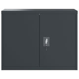 Armadio Classificatore Antracite 90x40x110 cm in Acciaio