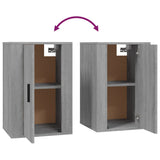 Set Mobili Porta TV 3 pz Grigio Sonoma in Legno truciolato