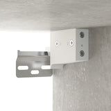 Set di Mobili Porta TV 3 pz Grigio Cemento in Legno truciolato