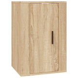 Set di Mobili Porta TV 2 pz Rovere Sonoma in Legno truciolato