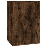 Set Mobili Porta TV 2 pz Rovere Fumo in Legno truciolato