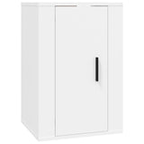 Set Mobili Porta TV 3 pz Bianco in Legno truciolato