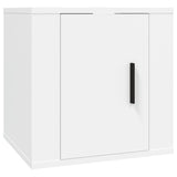 Set Mobili Porta TV 8pz Bianco in Legno truciolato
