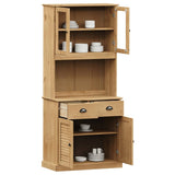 Credenza VIGO 78x40x175 cm in Legno Massello di Pino