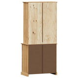 Credenza VIGO 78x40x175 cm in Legno Massello di Pino