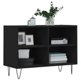 Mobile Porta TV Nero 69,5x30x50 cm in Legno truciolato