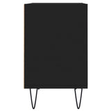 Mobile Porta TV Nero 69,5x30x50 cm in Legno truciolato