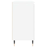 Credenza Bianca 101,5x35x70 cm in Legno truciolato