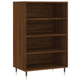 Credenza Rovere Marrone 57x35x90 cm in Legno truciolato