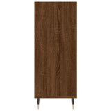 Credenza Rovere Marrone 57x35x90 cm in Legno truciolato