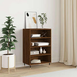 Credenza Rovere Marrone 57x35x90 cm in Legno truciolato