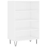 Credenza Bianca 57x35x90 cm in Legno truciolato