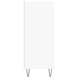 Credenza Bianca 57x35x90 cm in Legno truciolato