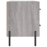 Comodini 2 pz Grigio Sonoma 40x35x47,5 cm in Legno truciolato