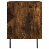 Comodini 2 pz Rovere Fumo 40x35x47,5 cm in Legno truciolato