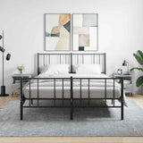 Comodini 2 pz Grigio Cemento 40x35x47,5 cm in Legno truciolato