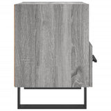 Comodini 2 pz Grigio Sonoma 40x35x47,5 cm in Legno truciolato