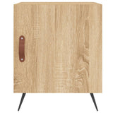 Comodini 2 pz Rovere Sonoma 40x40x50 cm in Legno truciolato