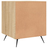 Comodini 2 pz Rovere Sonoma 40x40x50 cm in Legno truciolato