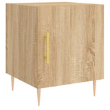 Comodini 2 pz Rovere Sonoma 40x40x50 cm in Legno truciolato