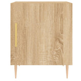 Comodini 2 pz Rovere Sonoma 40x40x50 cm in Legno truciolato