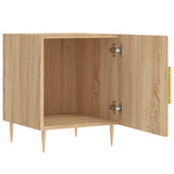 Comodini 2 pz Rovere Sonoma 40x40x50 cm in Legno truciolato