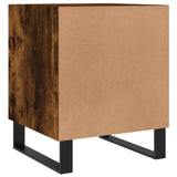 Comodini 2 pz Rovere Fumo 40x40x50 cm in Legno truciolato
