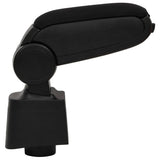 Bracciolo per Auto Nero 12x34x(35-47) cm in ABS