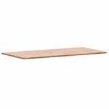 Piano Tavolo 80x40x1,5cm Rettangolare Legno Massello Faggio