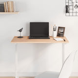 Piano Tavolo 80x40x1,5cm Rettangolare Legno Massello Faggio