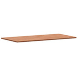 Piano Tavolo 80x40x1,5cm Rettangolare Legno Massello Faggio