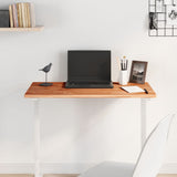 Piano Tavolo 80x40x1,5cm Rettangolare Legno Massello Faggio