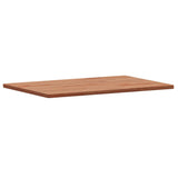 Piano Tavolo 60x40x1,5cm Rettangolare Legno Massello Faggio