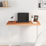 Piano Tavolo 80x40x2,5cm Rettangolare Legno Massello di Faggio
