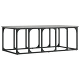 Tavolino Salotto Grigio Sonoma 100x50x35,5cm Legno truciolato