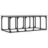 Tavolino Salotto Grigio Sonoma 100x50x35,5cm Legno truciolato