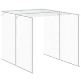 Pollaio con Area Corsa Antracite 165x1067x181cm Acciaio Zincato