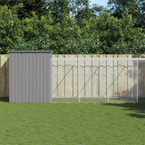 Pollaio Area Corsa Grigio Chiaro 165x1271x181cm Acciaio Zincato