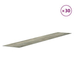 Pannelli da Parete Effetto Legno Grigio PVC 4,12 m