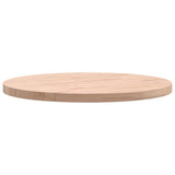 Piano per Tavolo 50x2,5 cm Rotondo in Legno Massello di Faggio