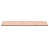 Piano per Tavolo 80x80x1,5 cm Quadrato Legno Massello di Faggio