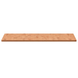 Piano per Tavolo 80x80x1,5 cm Quadrato Legno Massello di Faggio
