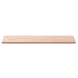 Piano Bagno 80x40x1,5 cm Legno Massello di Faggio