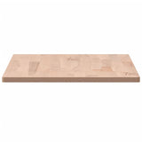 Piano Bagno 100x50x1,5 cm in Legno Massello di Faggio