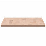 Piano Bagno 100x50x1,5 cm in Legno Massello di Faggio