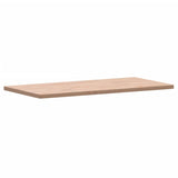 Piano Bagno 100x50x2,5 cm in Legno Massello di Faggio