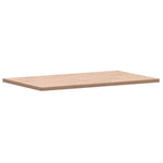 Piano Bagno 100x60x2,5 cm in Legno Massello di Faggio