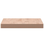 Piano Bagno 60x40x4 cm in Legno Massello di Faggio