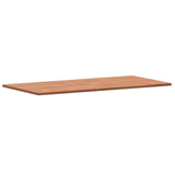 Piano Bagno 80x40x1,5 cm Legno Massello di Faggio