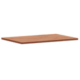 Piano Bagno 60x40x1,5 cm Legno Massello di Faggio